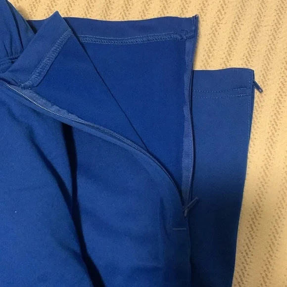 Augusta Sportswear Aurora Warm Up Jacket Pants Royal Blue White Metallic Large